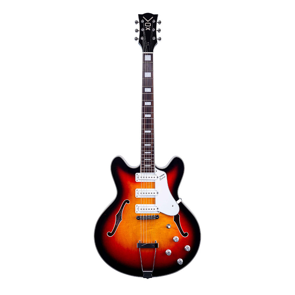 VOX Bobcat BC-S66 SB シングルPU3基搭載 セミアコースティックギター-