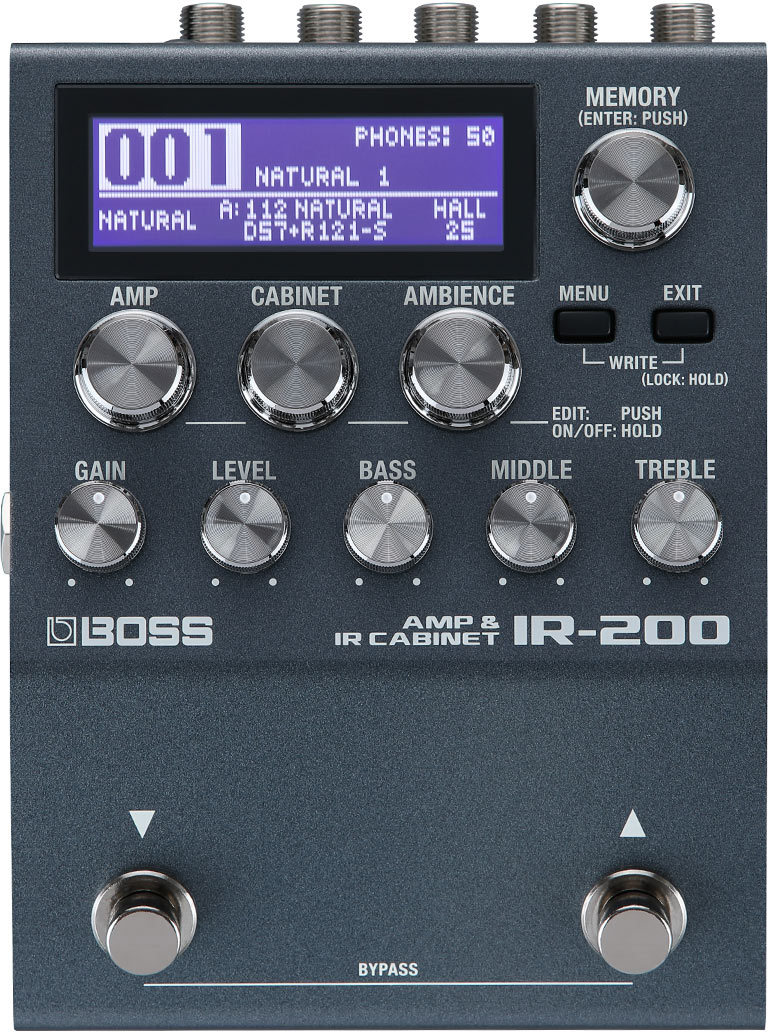 BOSS IR-200 Amp & Cabinet Processor（B級特価/送料無料）【楽器検索
