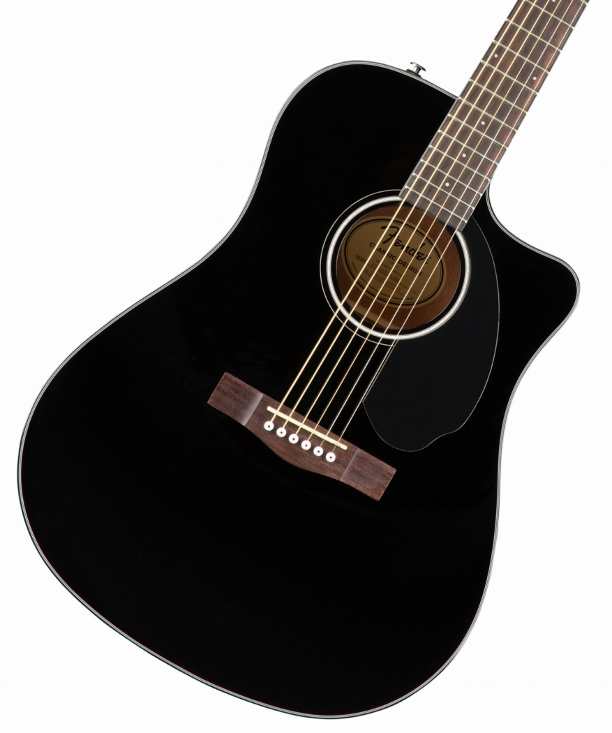 Fender エレアコCD-60SCE BLK アコースティックギター