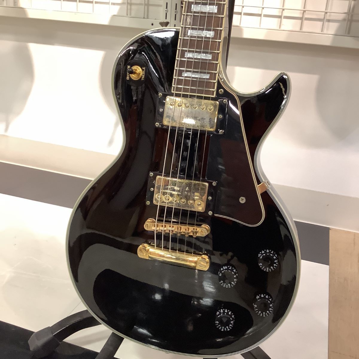 在庫有り お買い得 Grass Roots G-LP-60C レスポールカスタム 黒