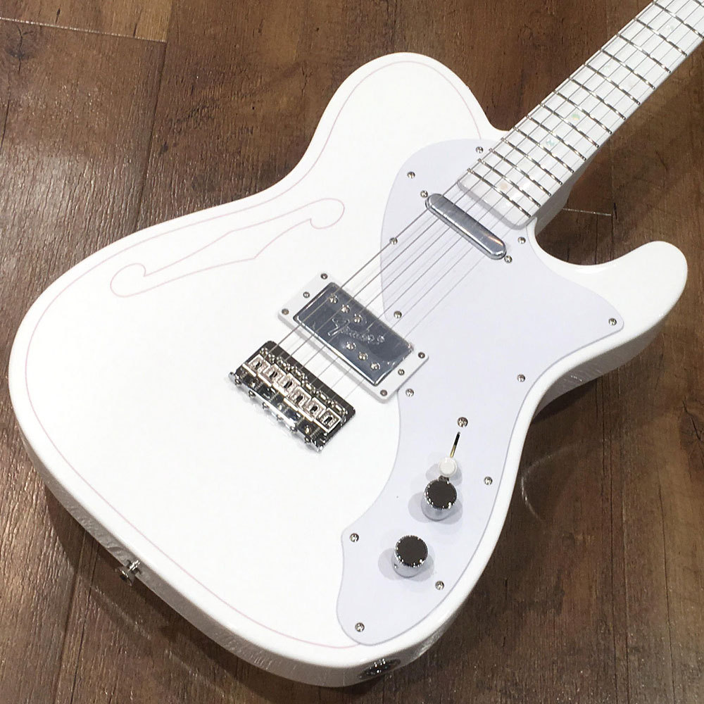 Fender Silent Siren Telecaster Maple Fingerboard Arctic White すぅ Silent Siren シグネチャーモデル 新品 送料無料 楽器検索デジマート