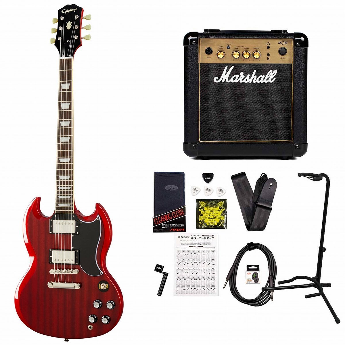 Epiphone Inspired by Gibson SG Standard 60s Vintage Cherry