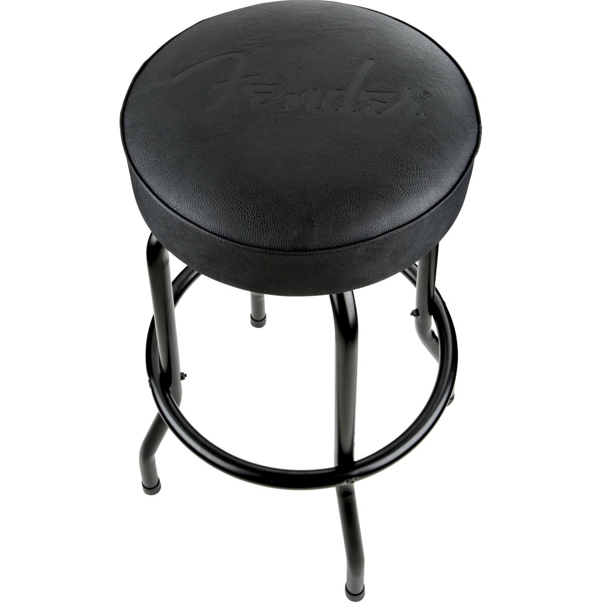 Fender Embossed Black Logo Barstool Black/Black 30