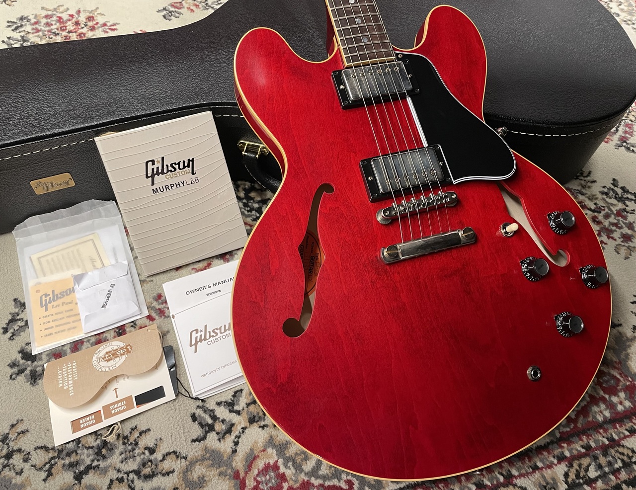 Gibson Custom Shop Murphy Lab 1961 ES-335 Reissue Ultra Light Aged