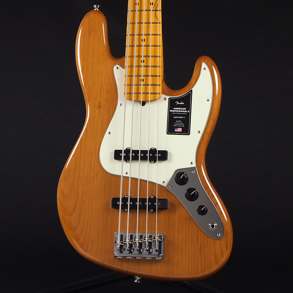 FENDER Fender USA American Professional II Jazz Bass (Miami Blue/Rosewood) 