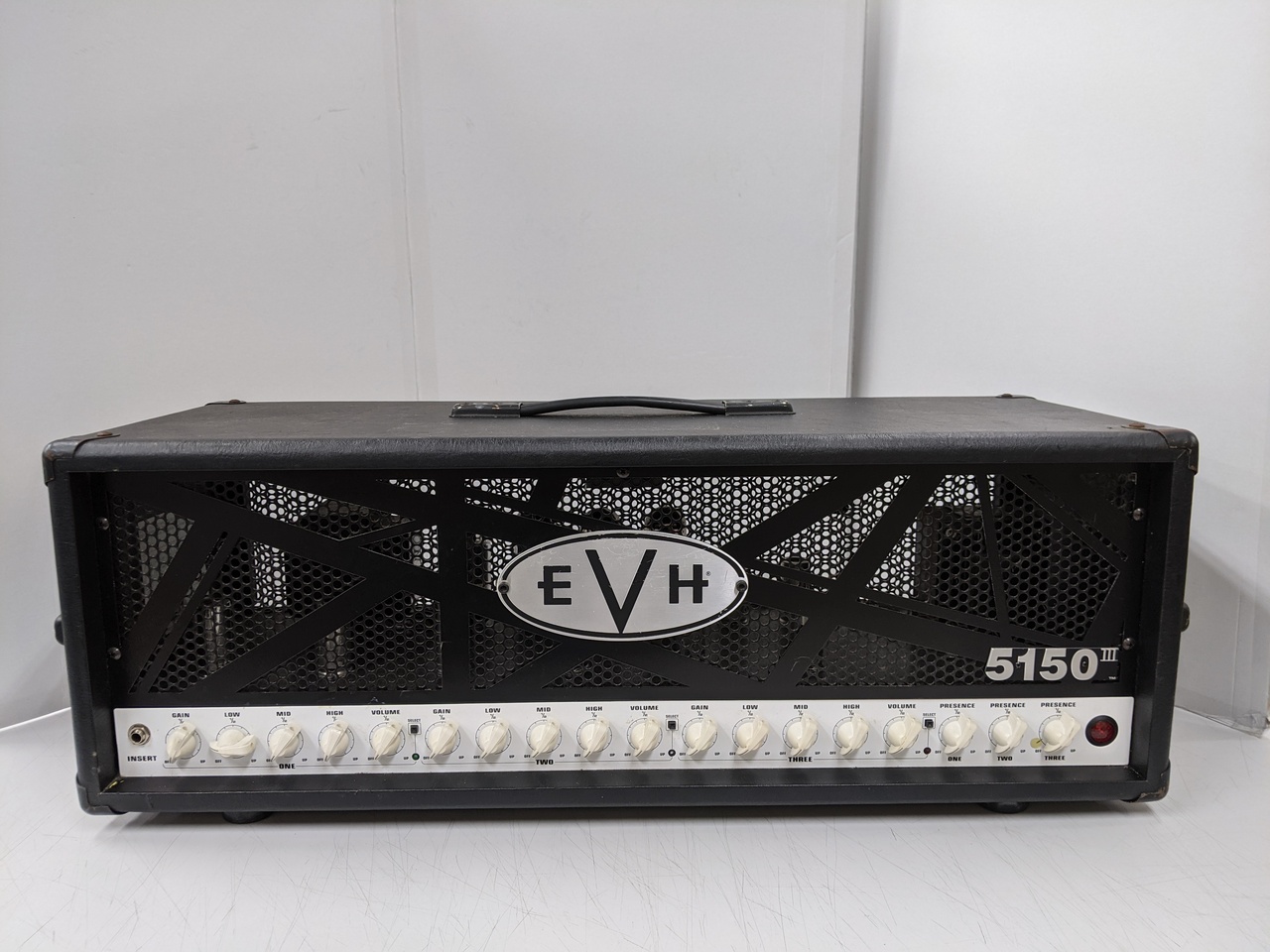 極上美品！EVH 5150Ⅲ Micro Stack ミニアンプ 希少なホワイト 器材