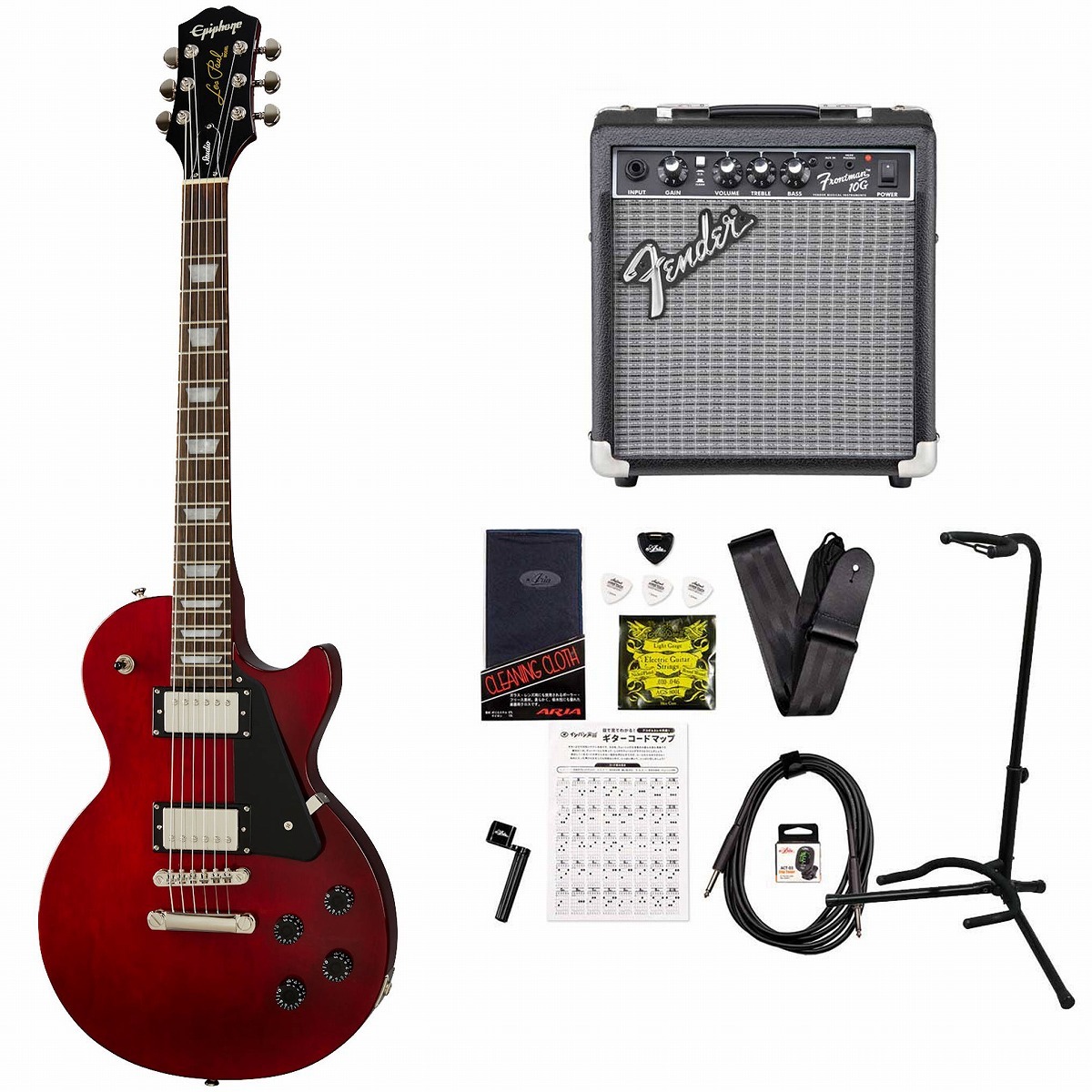 Epiphone Inspired by Gibson Les Paul Studio Wine Red エピフォン ...