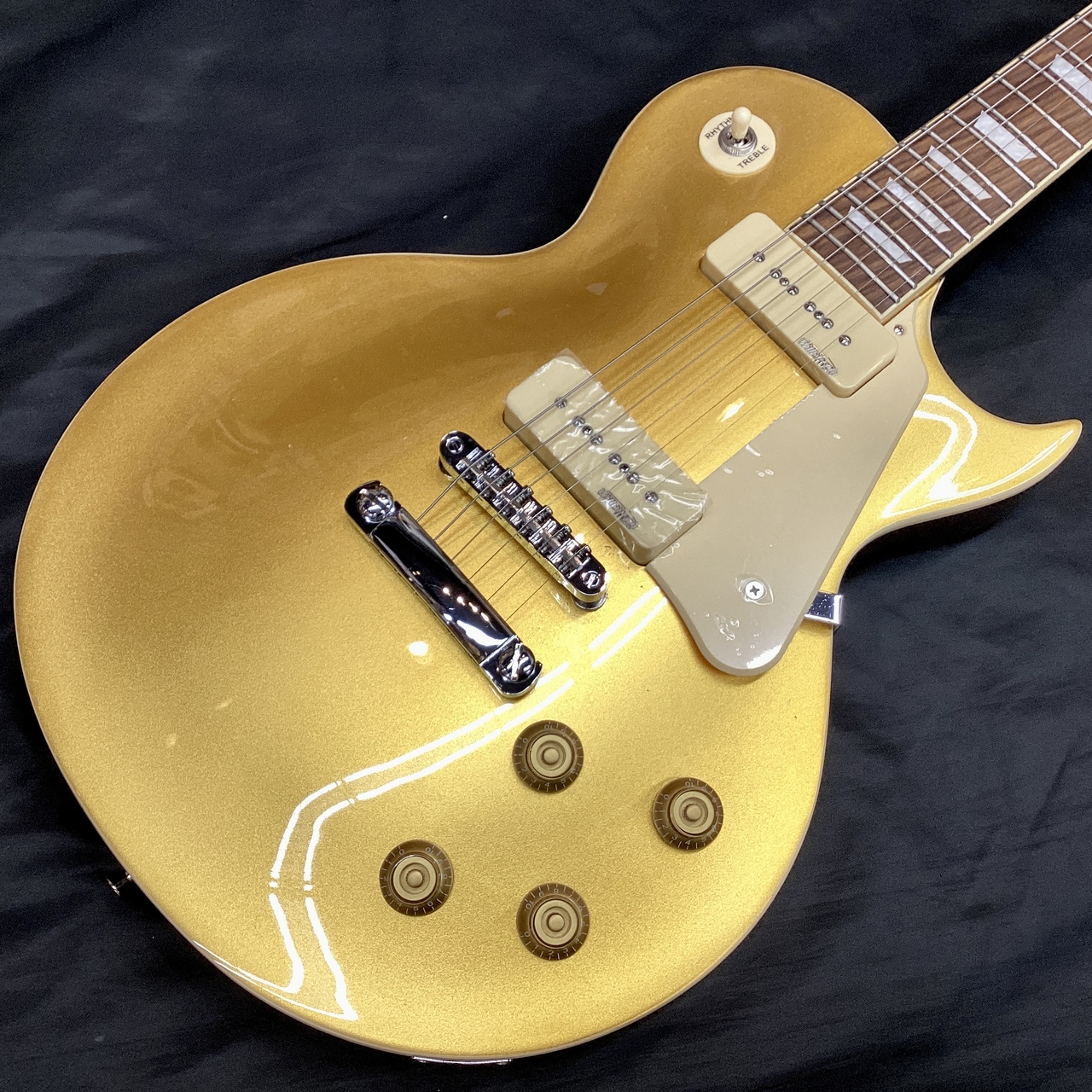 Vintage V100GT ReIssued Electric Guitar/Gold Top(ヴィンテージ