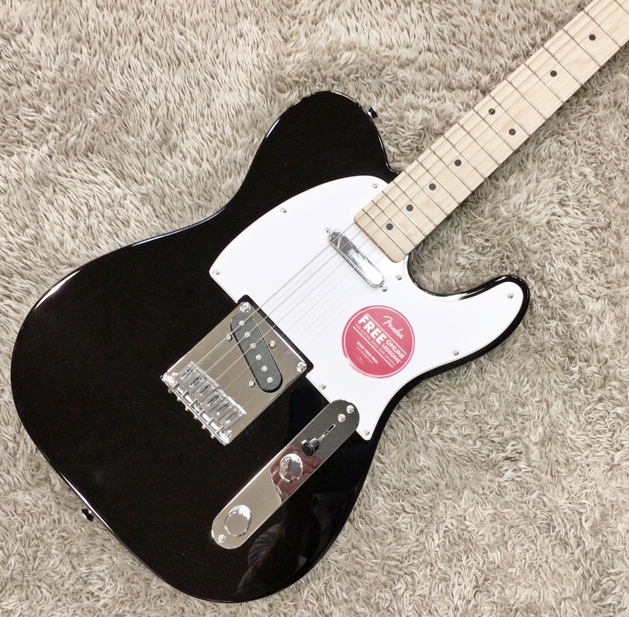 Squier by Fender Sonic Telecaster Black / Maple【2023年NEWモデル