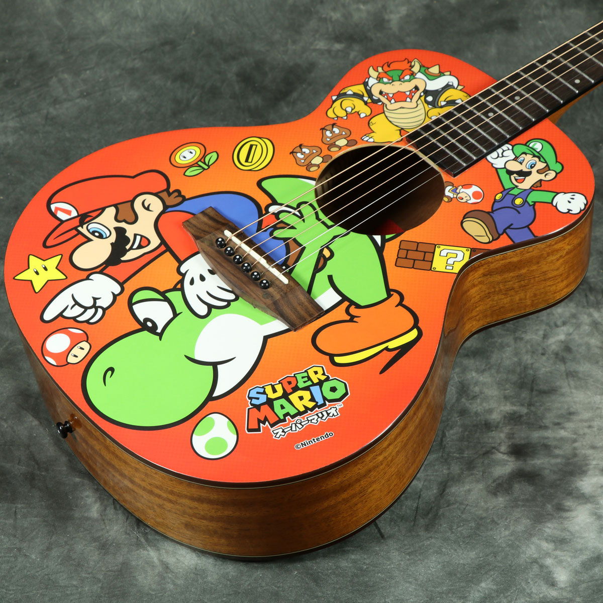 ARIA 【中古】ARIA-151SM SUPER MARIO ミニアコースティックギター