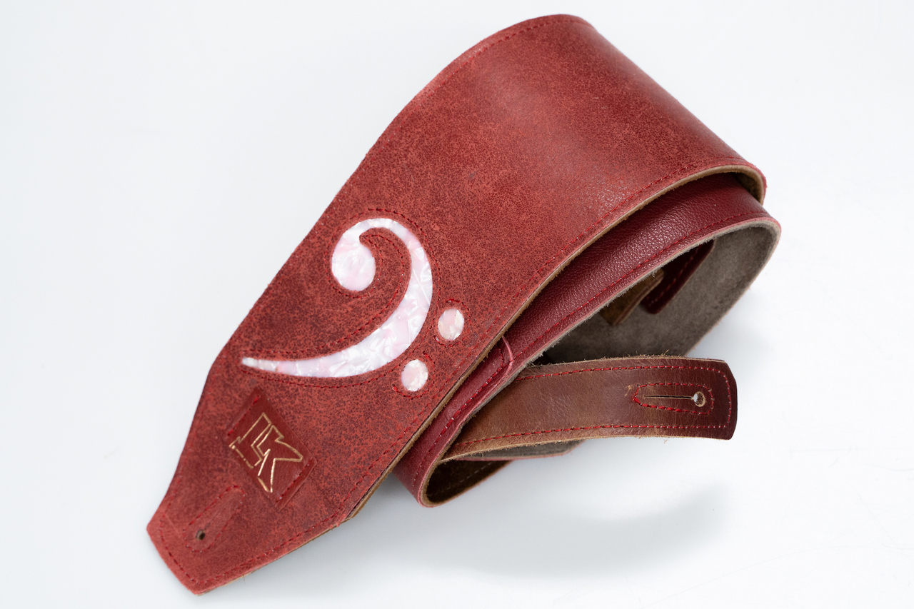 LK Straps Limited Edition Distressed Red F Clef【横浜店】（新品