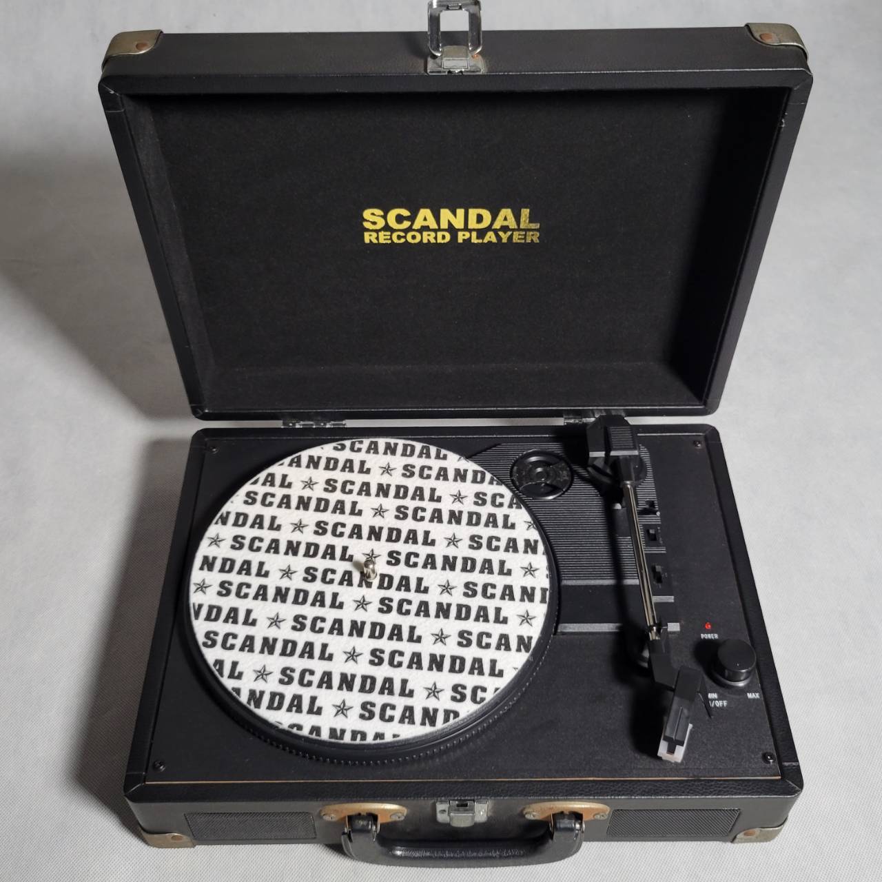 メーカー不明 SCANDAL オリジナルレコードプレーヤー（中古/送料無料