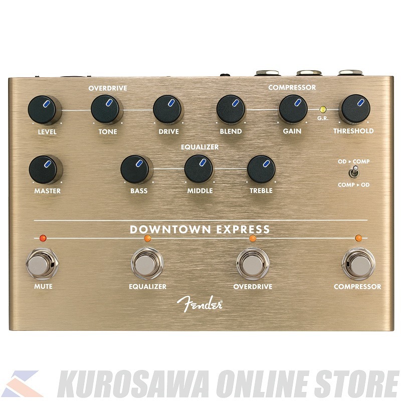 Fender Downtown Express Bass Multi Effect Pedal 【店頭未展示品