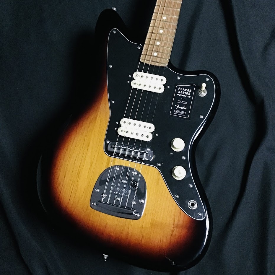 Fender Player Jazzmaster, Pau Ferro Fingerboard, 3-Color Sunburst