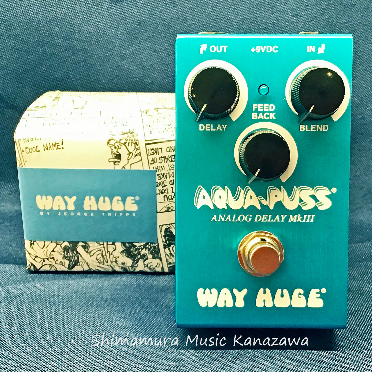 Way Huge WM71 SMALLS AQUA-PUSS ANALOG DELAY 【在庫 - 有り】（新品