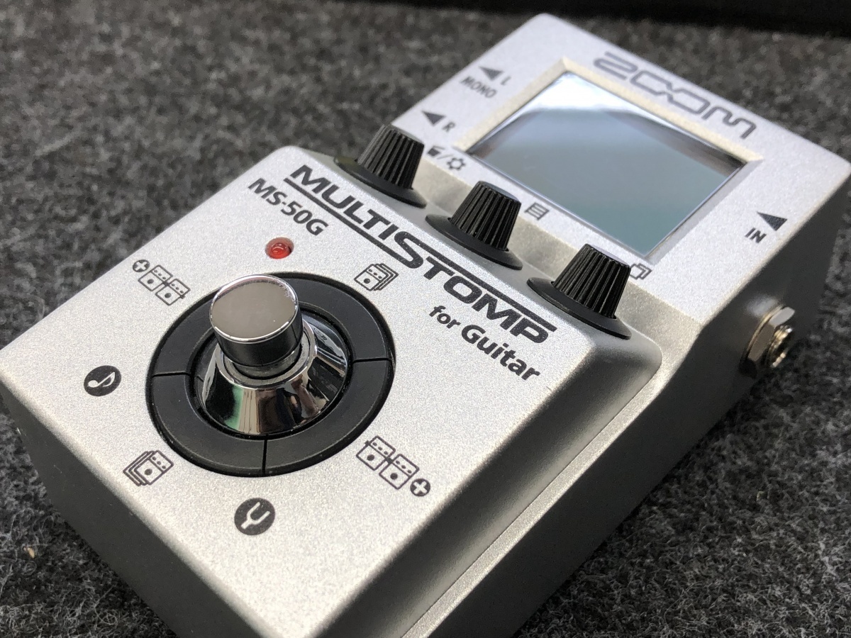 2020年に中古で購入しましたZOOM MS-50G MULTI STOMP ズーム 美品