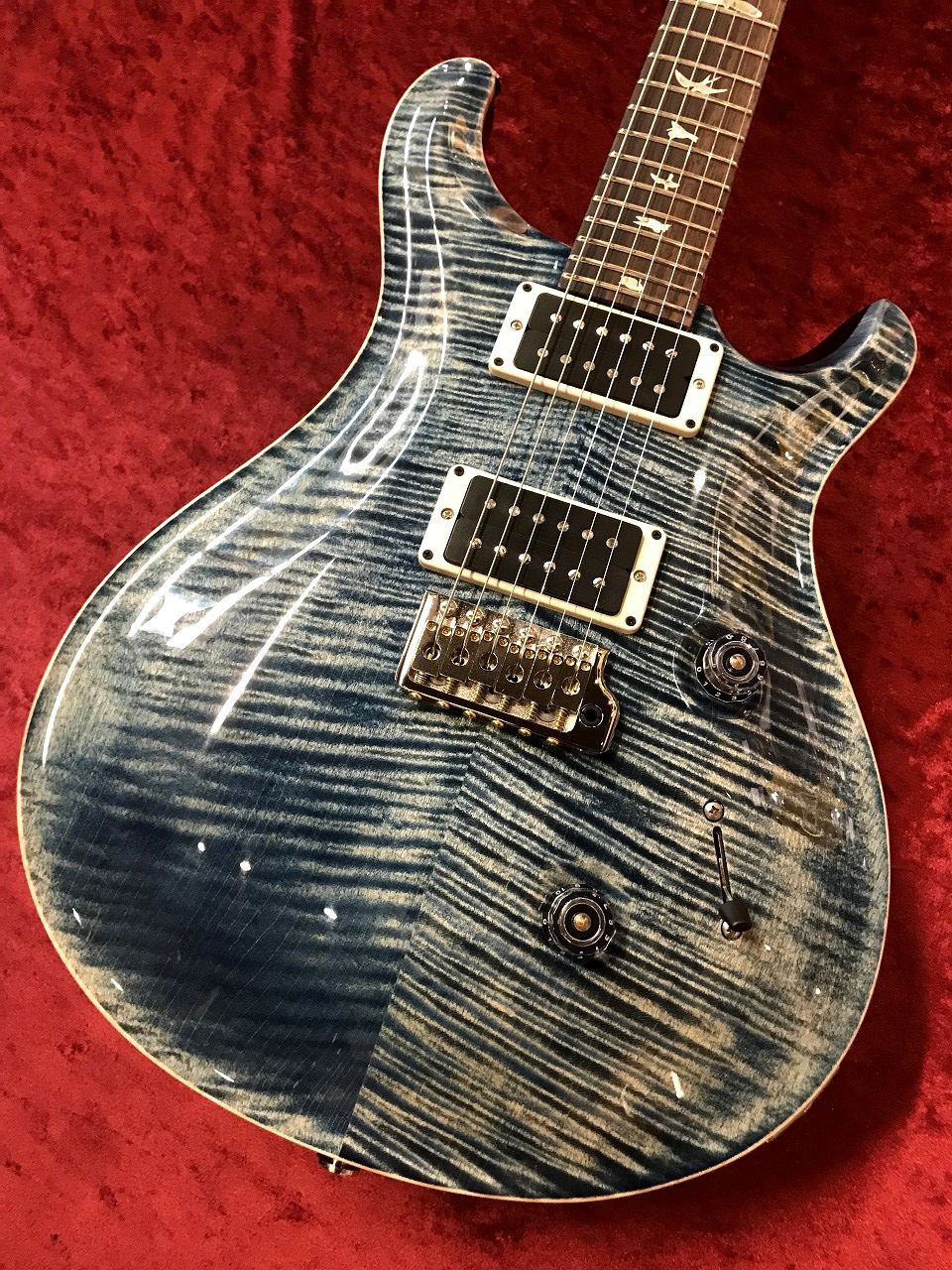 prs faded whale blue