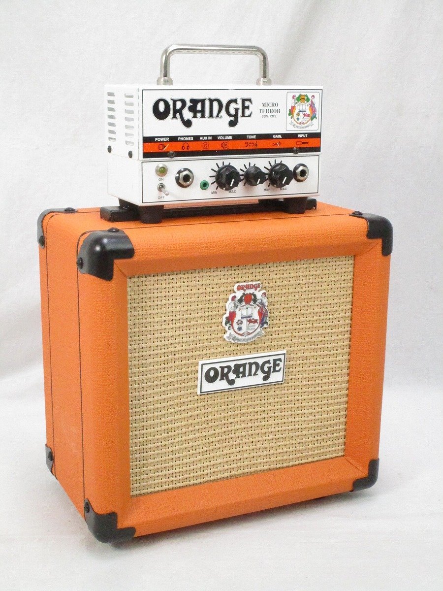ギターアンプOrange Micro Terror ヘッド/キャビネット オレンジ 