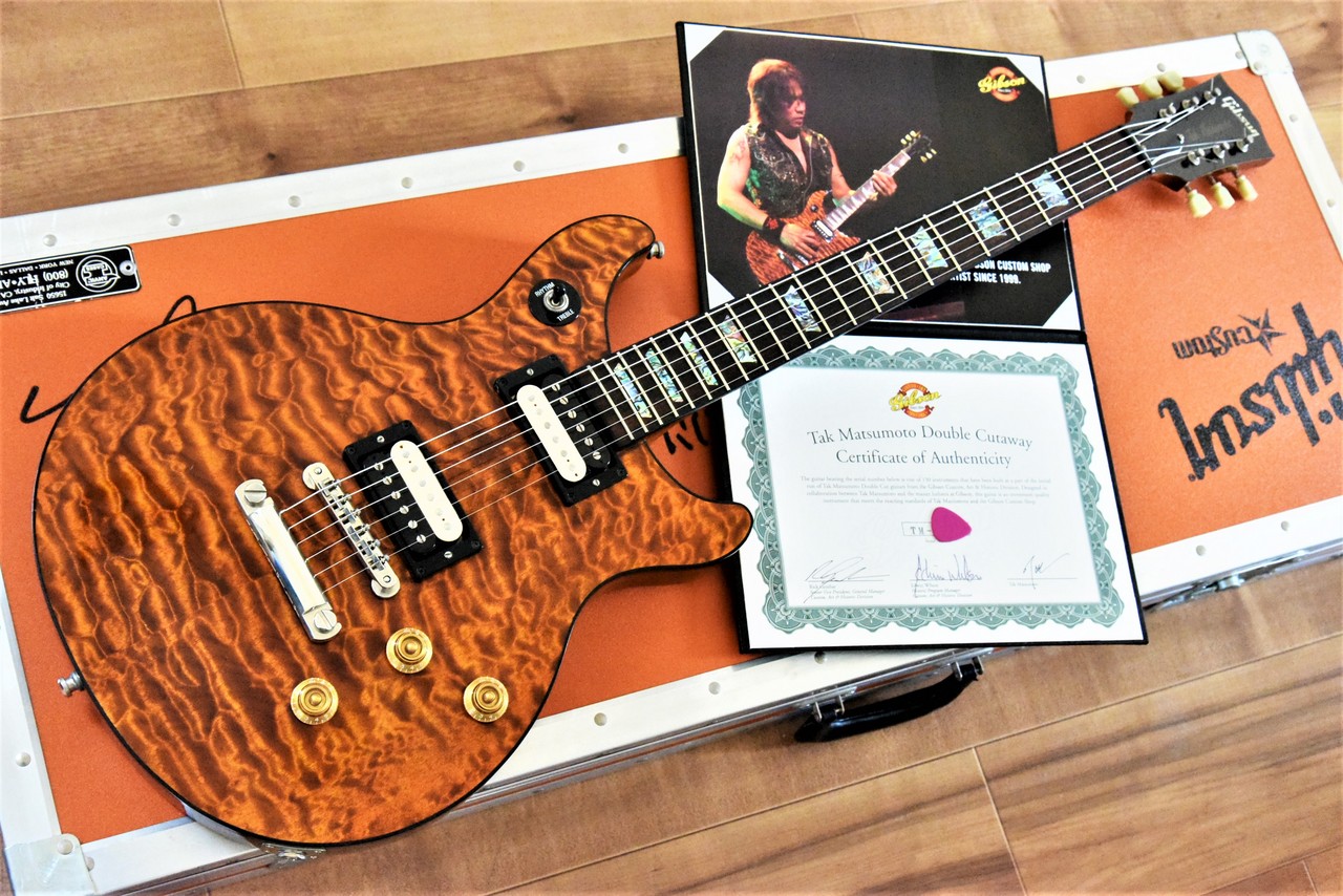 Gibson Custom Shop Tak Matsumoto Dc Quilt Brown Burst 1st 中古 楽器検索デジマート