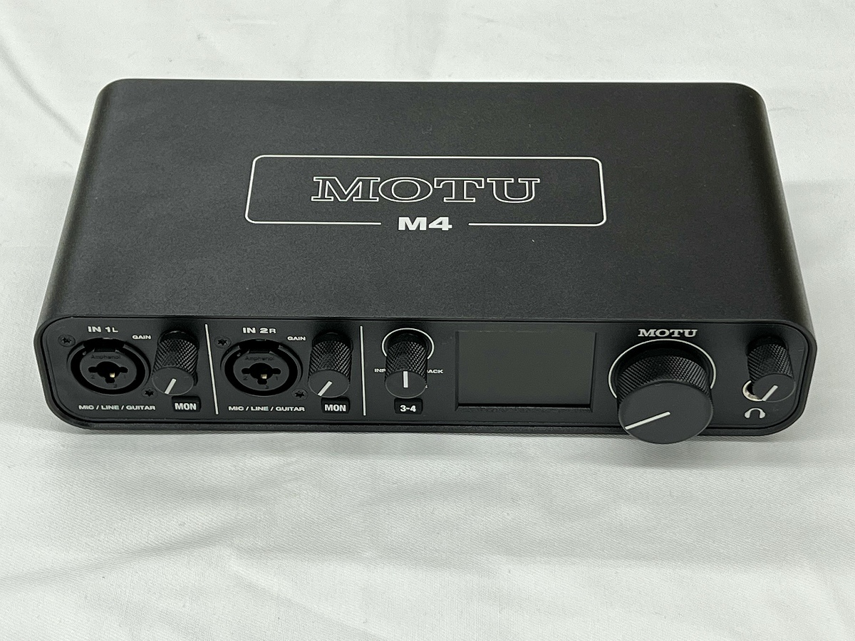 オーディオインターフェース MOTU M4 BLACK
