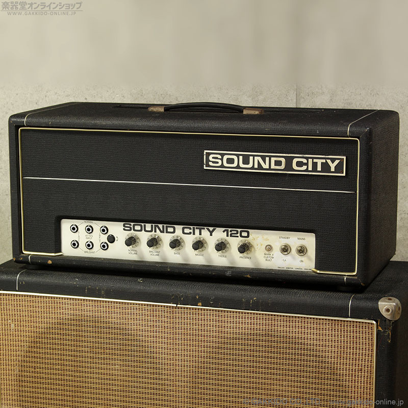 SOUND CITY B120 Mk4 ベースアンプ ヘッド #11XX（ビンテージ/送料無料
