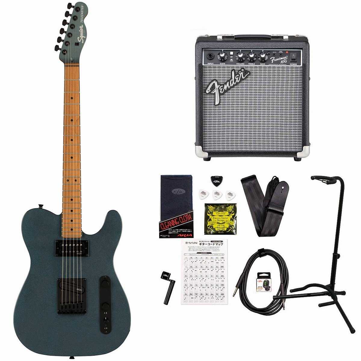 Squier by Fender Contemporary Telecaster RH Roasted Mple Gunmetal