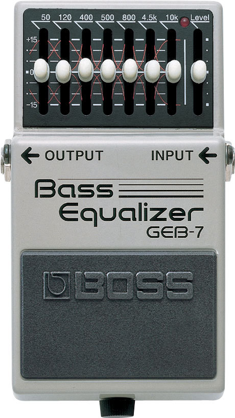 BOSS Bass Equalizer GEB-7／ベース用イコライザー