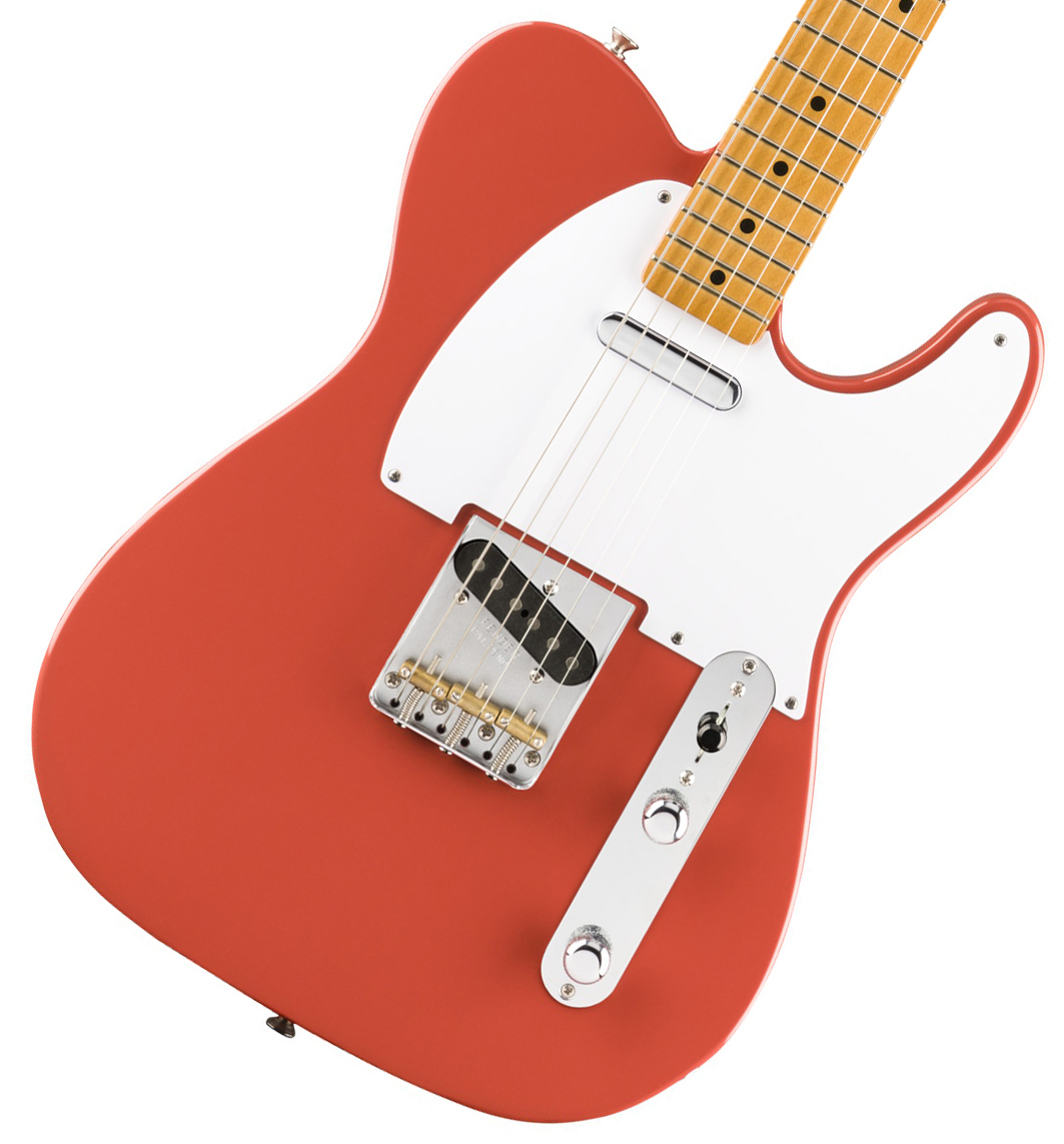 Fender Vintera 50s Telecaster Maple Fingerboard Fiesta Red