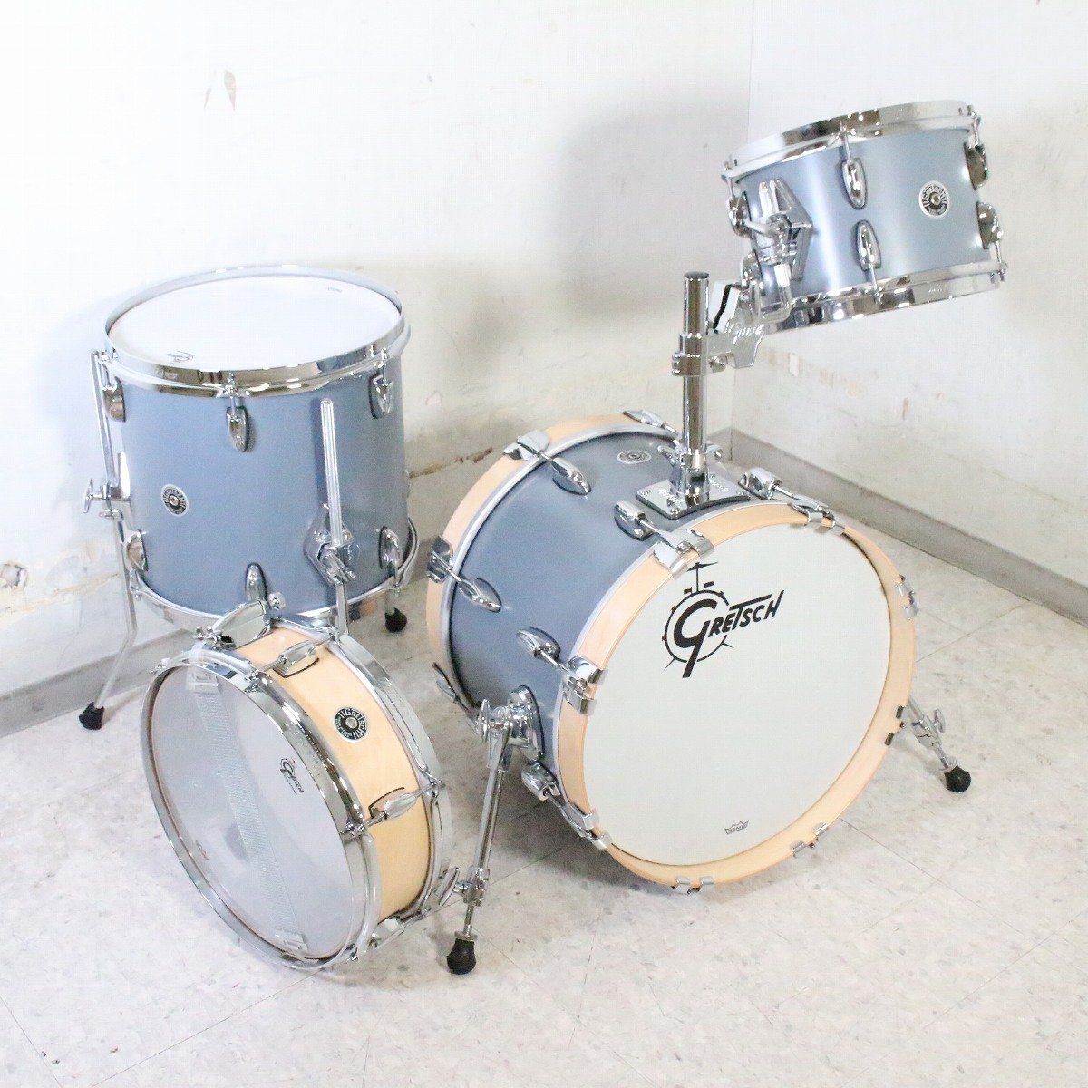 Gretsch GB-M264-SG Brooklyn MICRO KIT Satin Grey 16インチバス