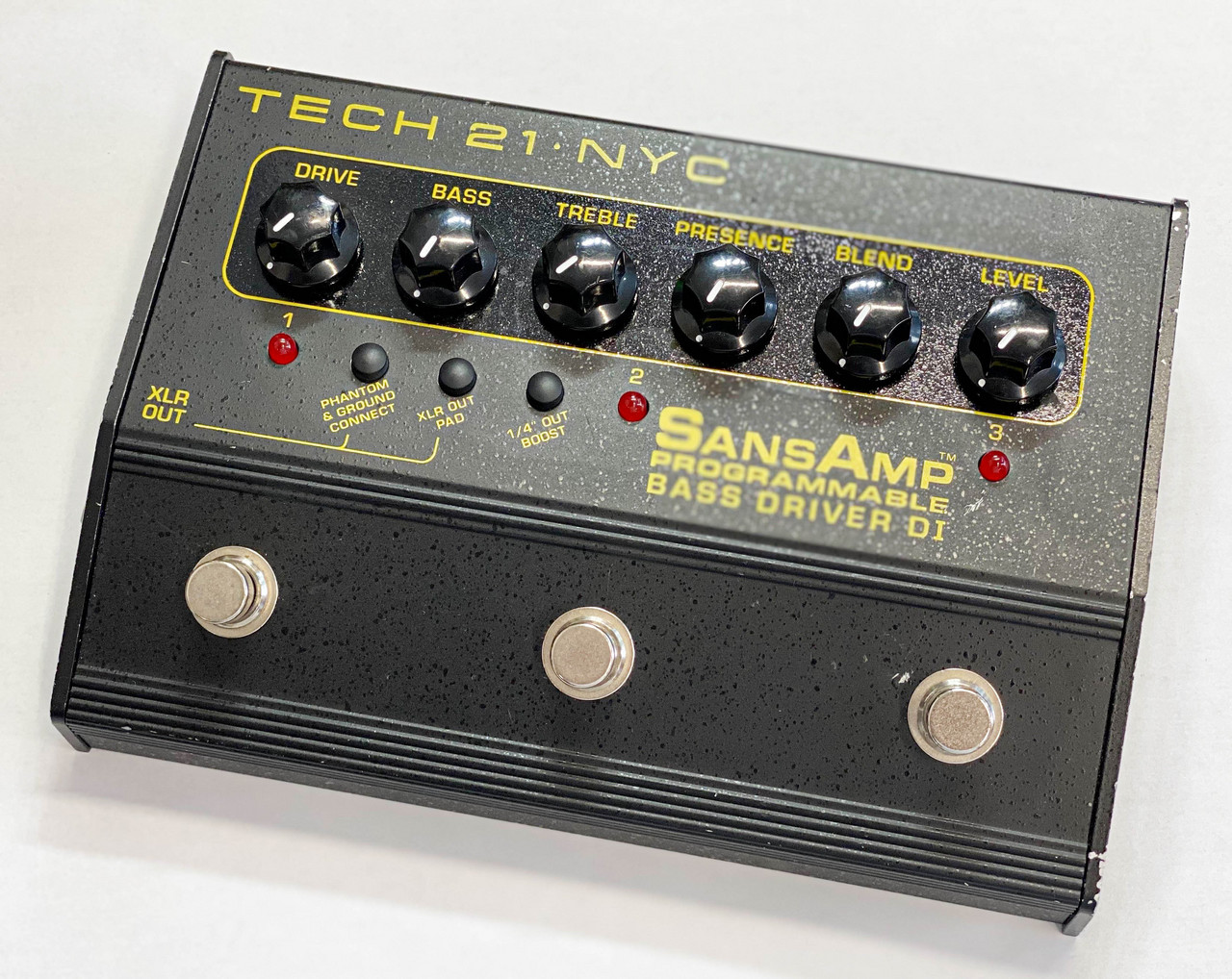 TECH21 SANSAMP BASS DRIVER PROGRAMMABLE（中古）【楽器検索デジマート】