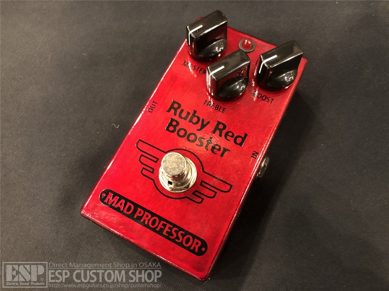 MAD PROFESSOR Ruby Red Booster トレブルブースター