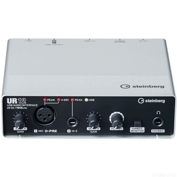 Steinberg UR12 - 2 x 2 USB Audio Interface（新品）【楽器検索 ...