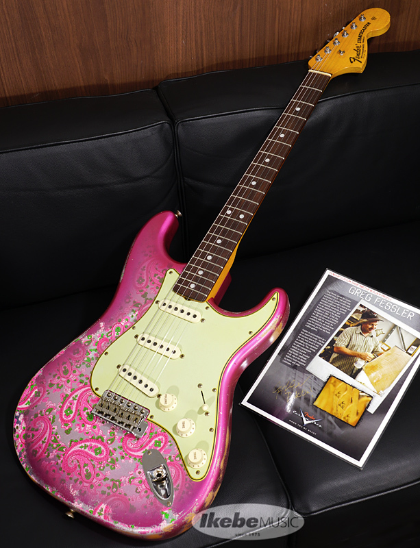 Fender Custom Shop Mbs 1968 Stratocaster Relic Pink Paisley Master Built By Greg Fessler S N R 現地選定品 新品 送料無料 楽器検索デジマート
