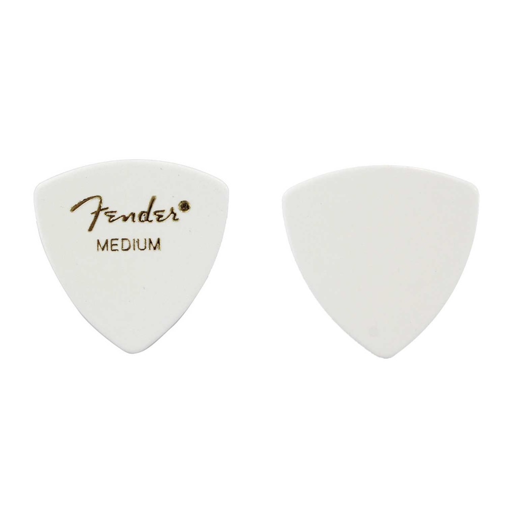 Fender 346 Shape Classic Celluloid Picks Medium White ギターピック×36枚 （新品/送料無料）【楽器検索デジマート】