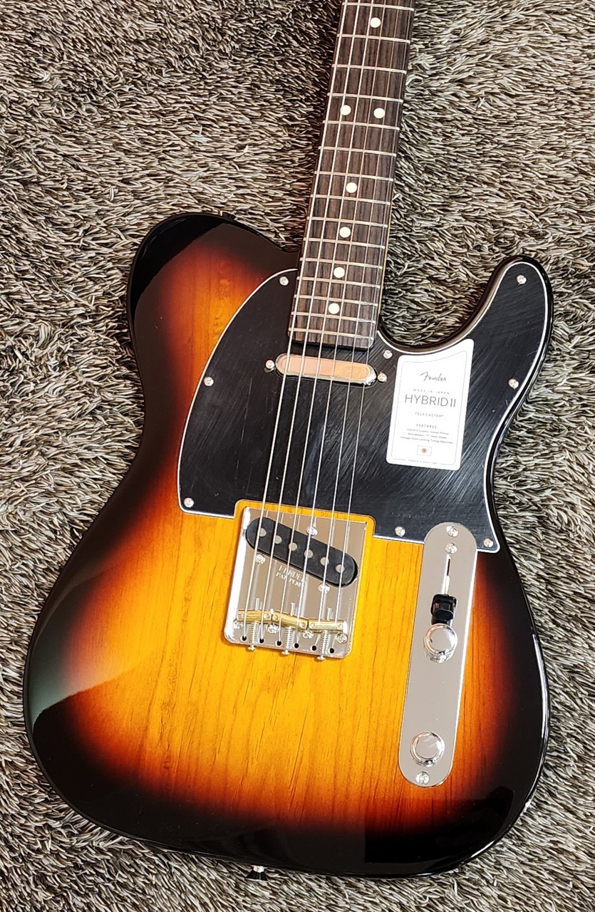 Fender Made in Japan Hybrid II Telecaster 3-Color Sunburst