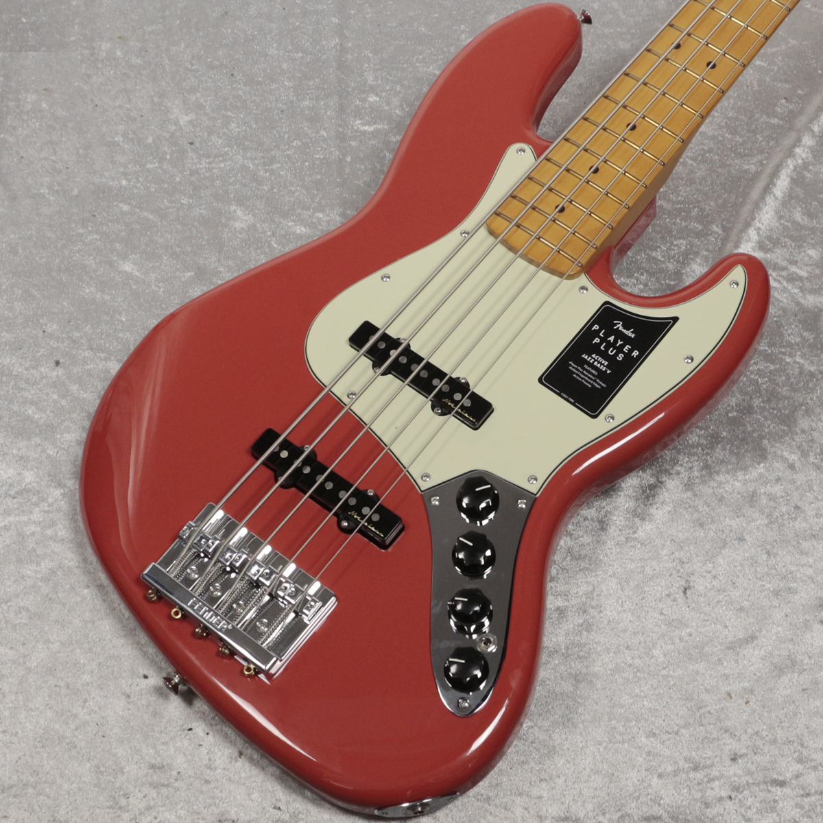 Fender Player Plus Jazz Bass V Maple Fiesta Red【新宿店】（新品