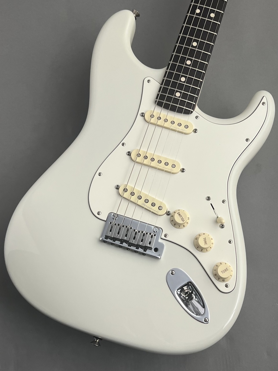 Jeff Beck Stratocaster Olympic White