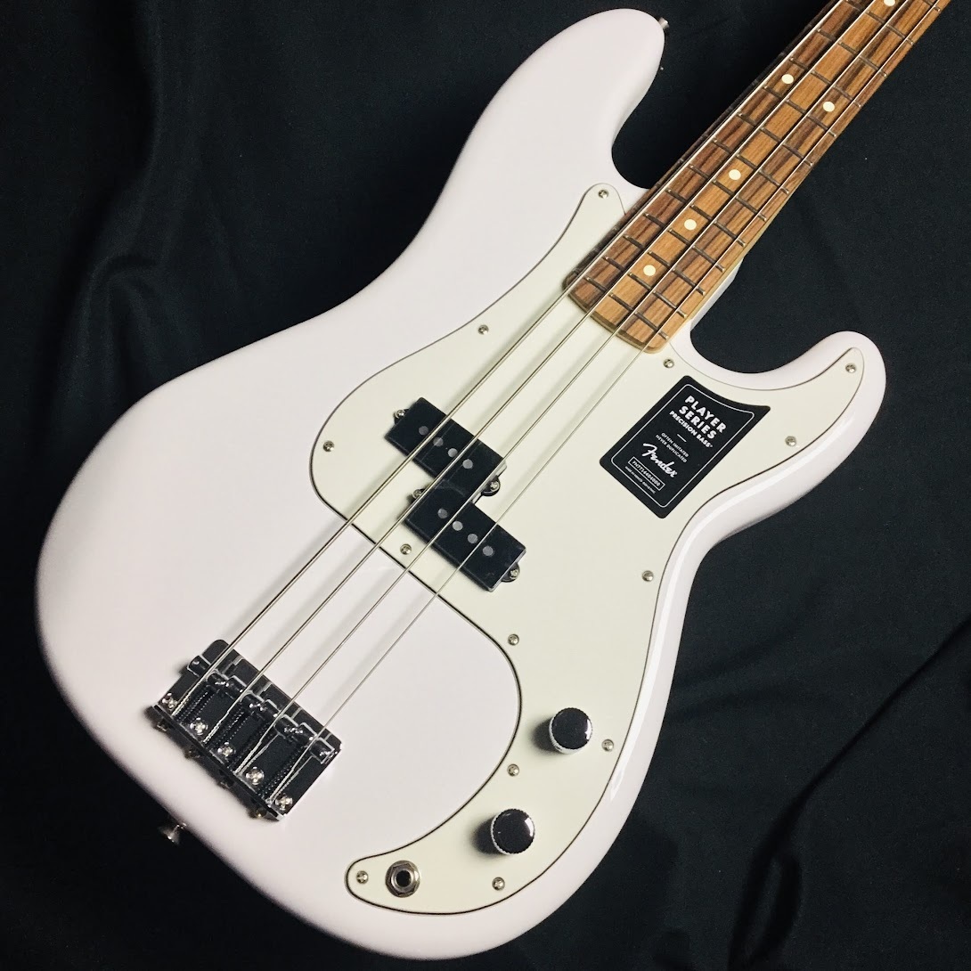 Fender Player Precision Bass, Pau Ferro Fingerboard, Polar White