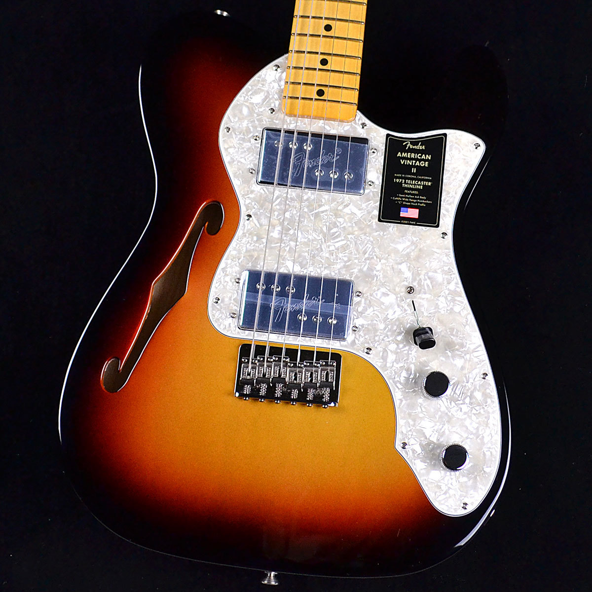 Fender American Vintage II 1972 Telecaster Thinline シンライン