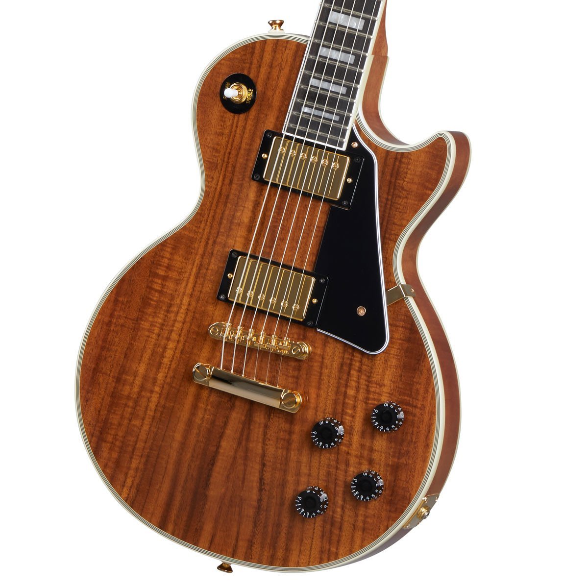 Epiphone Inspired by Gibson Les Paul Custom Koa Natural エピフォン ...
