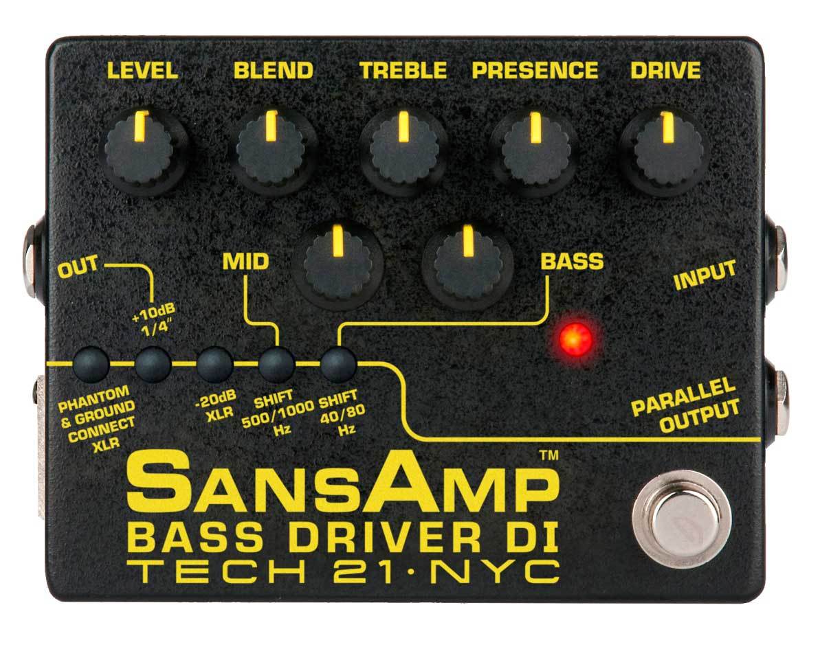 TECH21 SansAmp BASS DRIVER DI V2 ベースプリアンプ/オーバードライブ【心斎橋店】（新品/送料無料）【楽器検索デジマート】