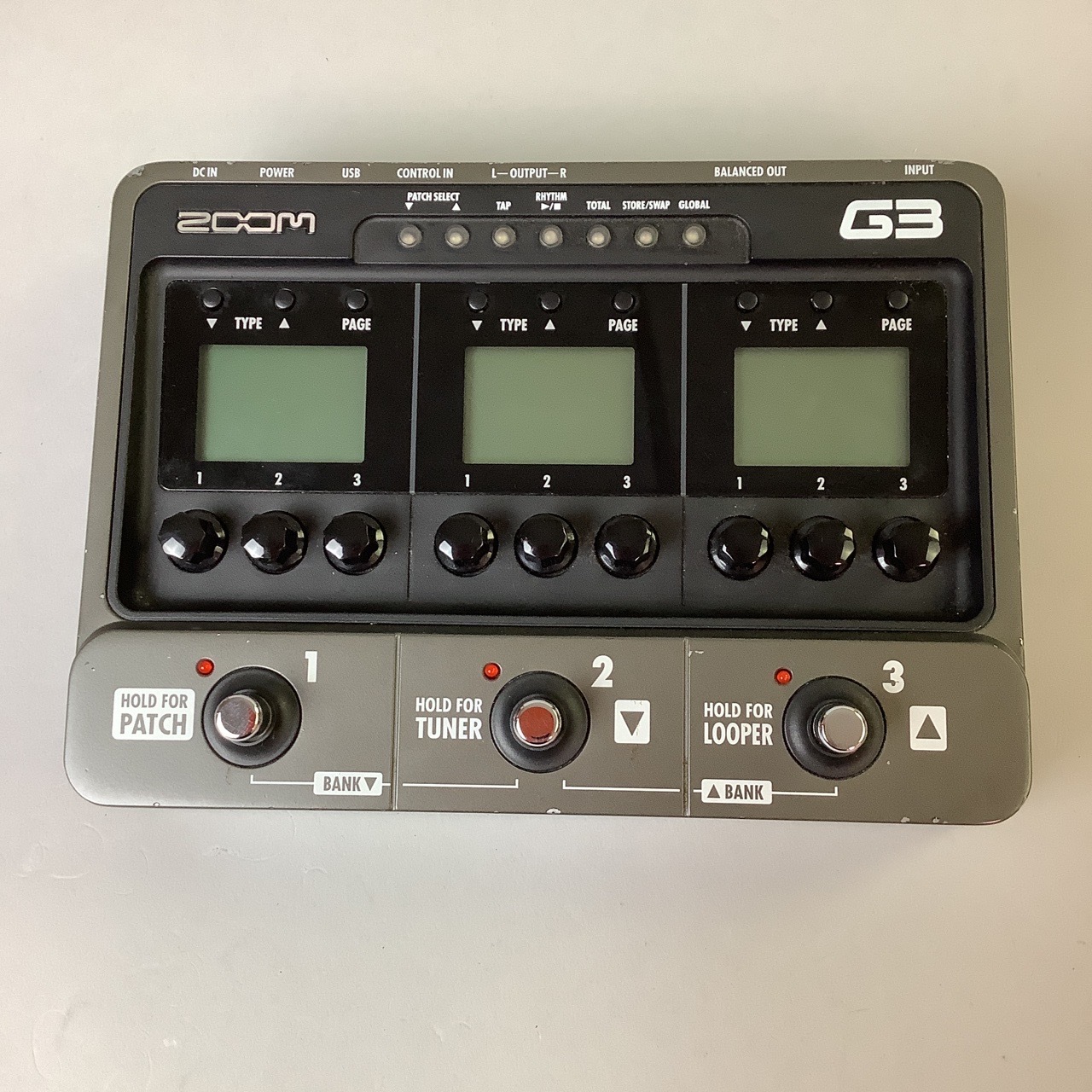 ZOOM ギター用エフェクト・アンプシミュレーター G3 Version 2.0 