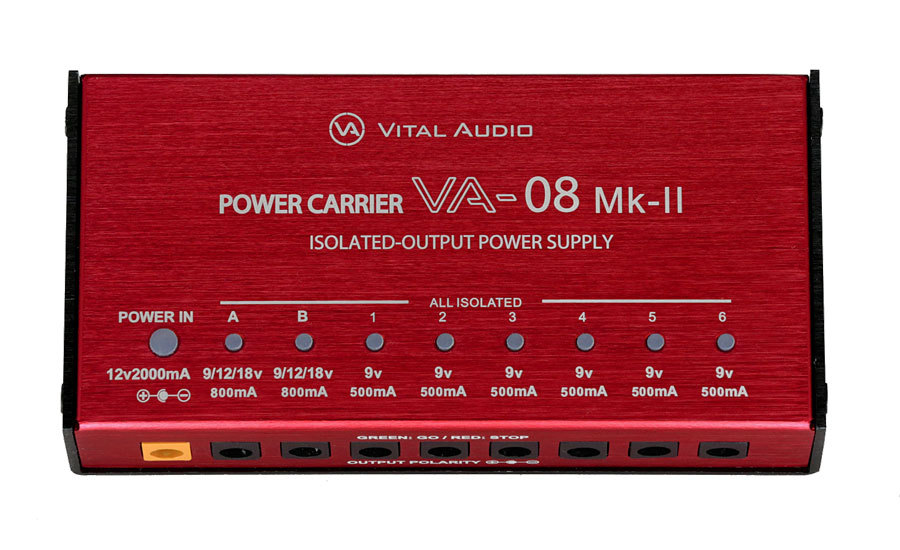 10％OFF】 VITAL AUDIO パワーサプライ MKII VA-08 エフェクター