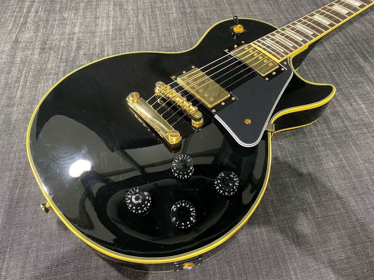 Les Paul Custom Pro 弦張り替え済 エピフォン エレキギター-