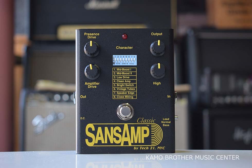 SANSAMP classic Tech21 アダプター付き - 楽器/器材