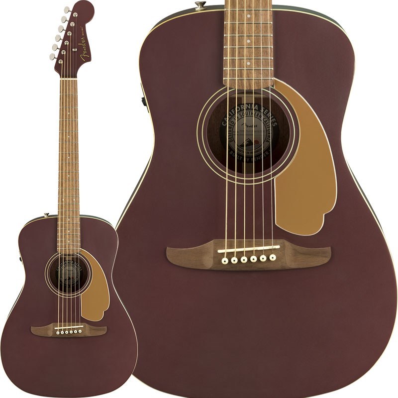 Fender Acoustics Malibu Player (Burgundy Satin)（新品）【楽器検索