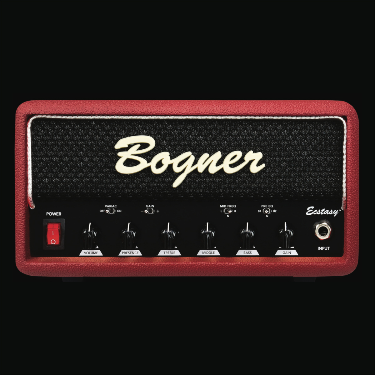 Bogner Black Tolex / Black Grill / Silver Piping [White Knobs]  限定カラー（新品/送料無料）【楽器検索デジマート】