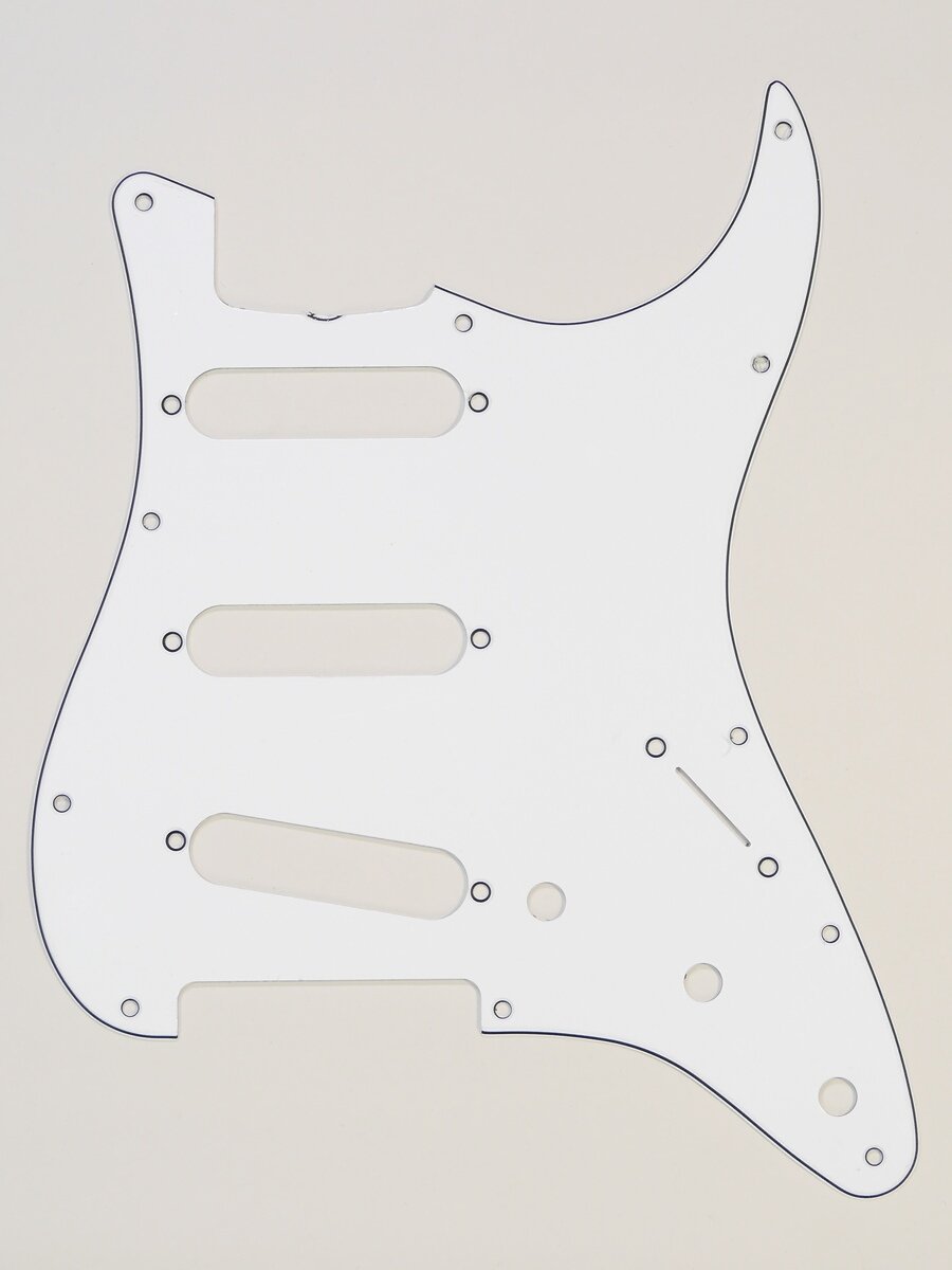 Fender 62 Stratocaster 11 Hole Pickguard White 3-Ply  099-2018-000【池袋店】（新品）【楽器検索デジマート】