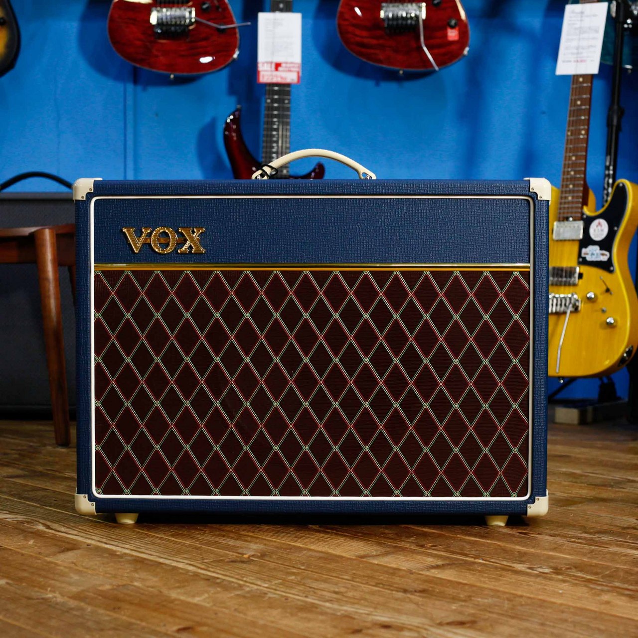 全国宅配無料 VOX AC15C1 RB(Ritch Blue) 真空管ギターアンプ アンプ