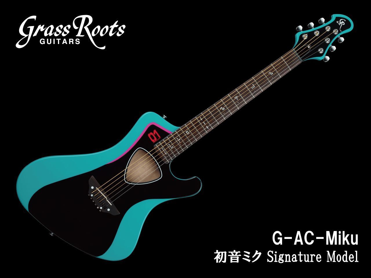 初音ミク ギター G-AC MIKU - アコースティックギター
